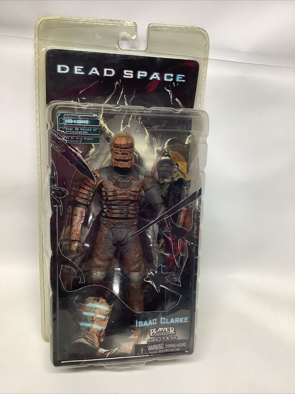 NECA Player Select Dead Space Isaac Clarke Action Figure Disc Ripper Sealed 2009